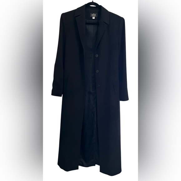 Benelle Jackets & Blazers - Benelle New York Black Trench Coat, Vintage, Women’s Size 6